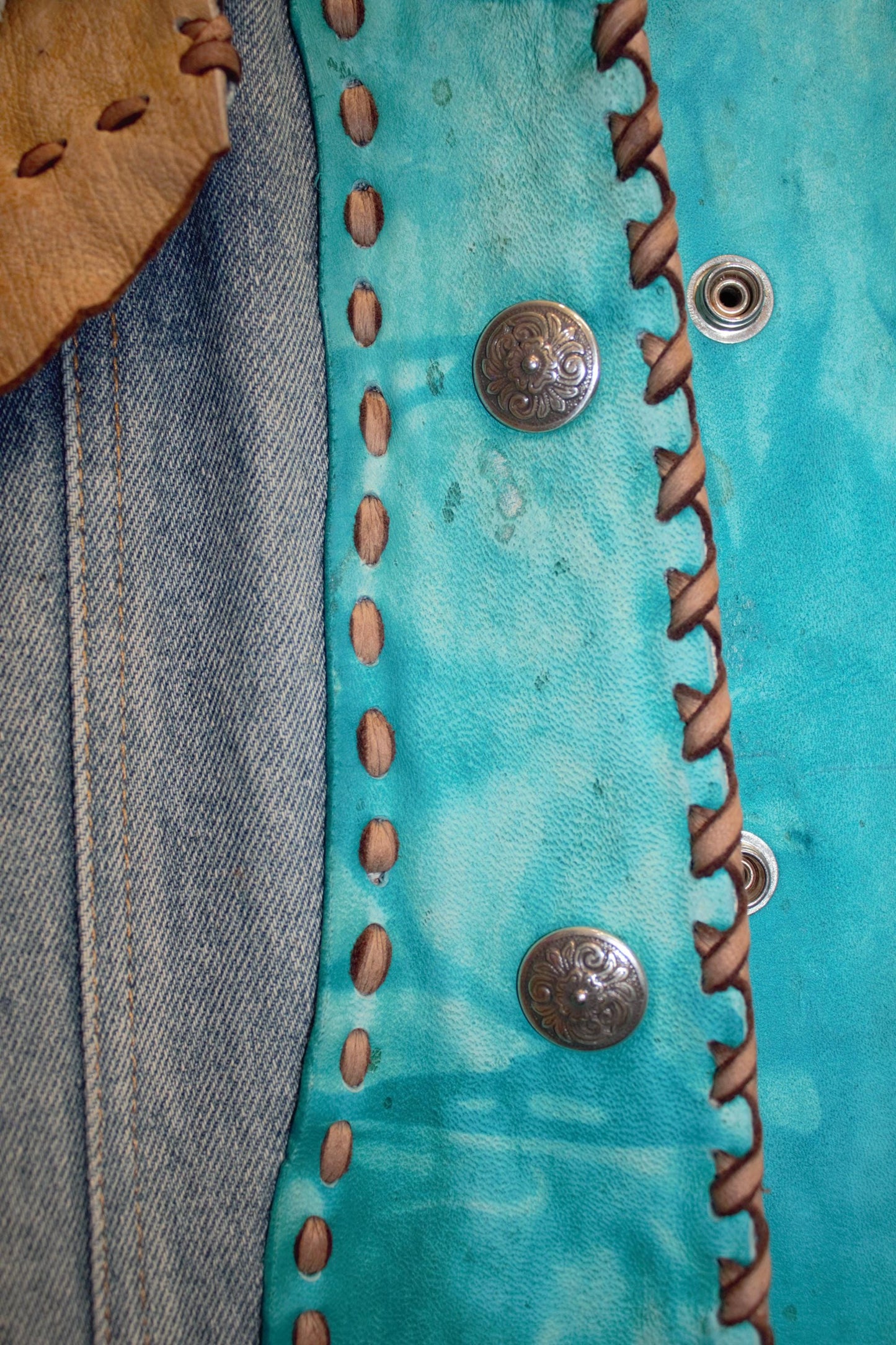 Keep on Truckin - Customized Pendleton Panel Vest